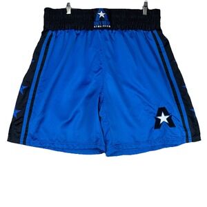 Anthem Athletics Muay‎ Thai Kickboxing Shorts Blue Black Stars 3XL Fight Trunks